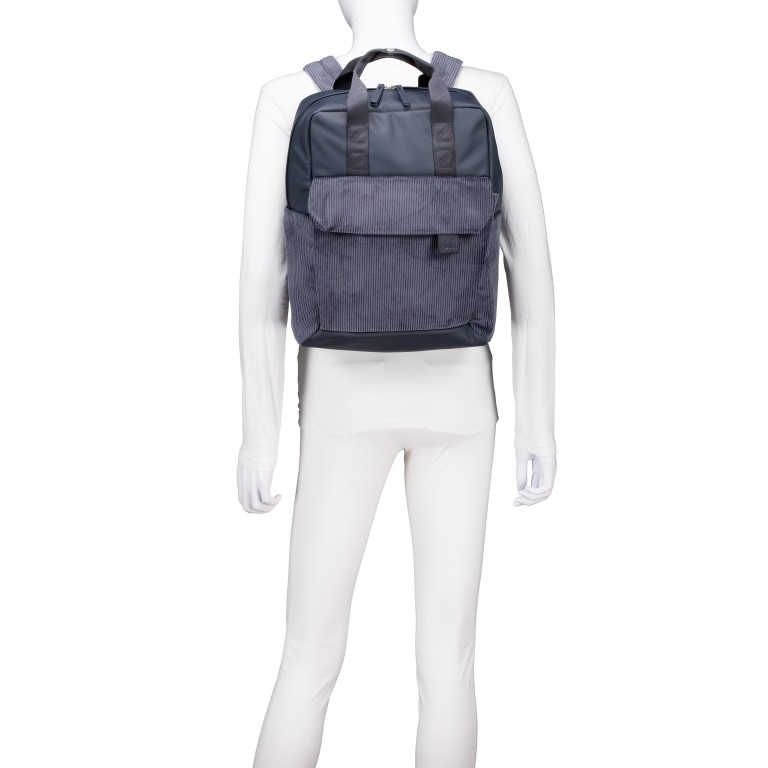 Rucksack Lou LUR160 Cord Polar, Farbe: grau, Marke: Zwei, EAN: 4250257942417, Abmessungen in cm: 29x40x16, Bild 6 von 8