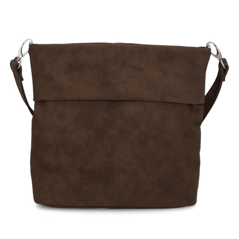 Umhängetasche Mademoiselle M8 vegan Nubuk Espresso, Farbe: braun, Marke: Zwei, EAN: 4250257942097, Abmessungen in cm: 23x25x10, Bild 3 von 9