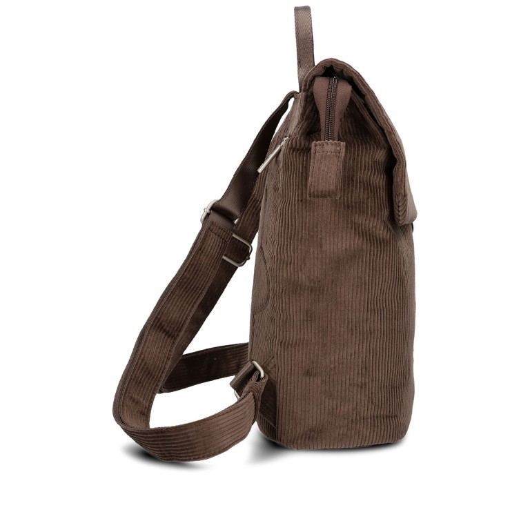 Rucksack Mademoiselle MR13 Cord Wood, Farbe: braun, Marke: Zwei, EAN: 4250257942196, Abmessungen in cm: 28x35x11, Bild 3 von 7