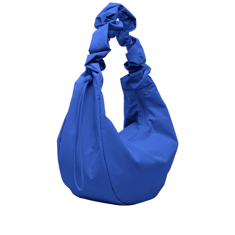 Beuteltasche Moon Bag Ruffle Monochrome Cobalt, Farbe: blau/petrol, Marke: Got Bag, EAN: 4262457053091, Abmessungen in cm: 40x22x15.5, Bild 2 von 10