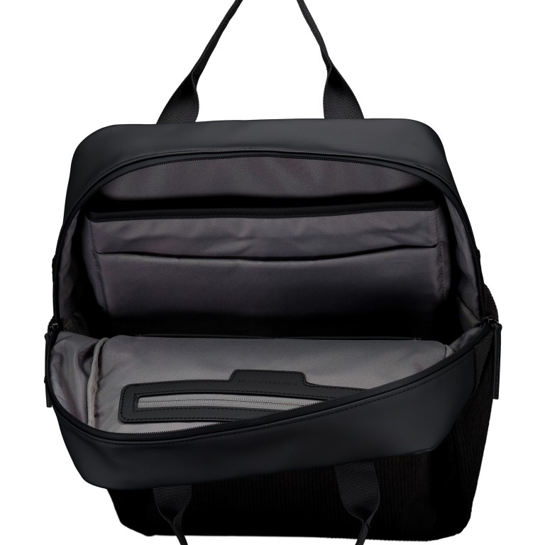 Rucksack Bergen Pro Cord All Black, Farbe: schwarz, Marke: Kapten & Son, EAN: 4251145261146, Abmessungen in cm: 28x39x11.5, Bild 10 von 10
