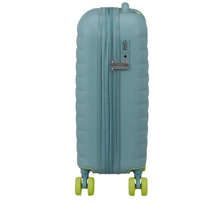 Koffer Neovibe Spinner 55 erweiterbar Muted Mint, Farbe: grün/oliv, Marke: American Tourister, EAN: 5400520406484, Abmessungen in cm: 40x55x20, Bild 3 von 13