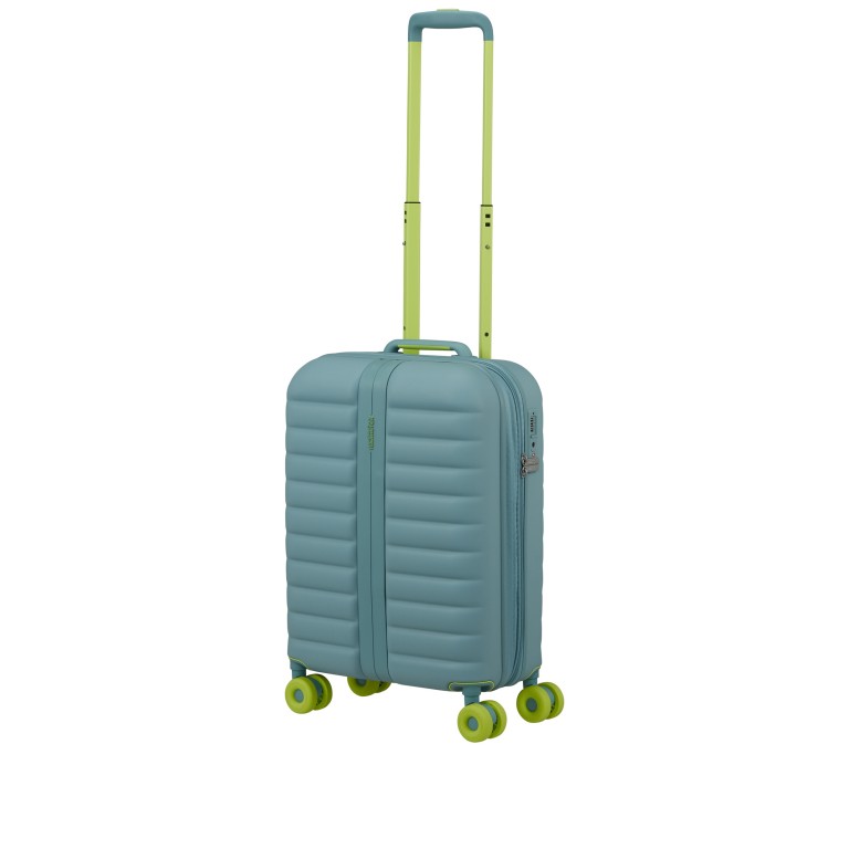 Koffer Neovibe Spinner 55 erweiterbar Muted Mint, Farbe: grün/oliv, Marke: American Tourister, EAN: 5400520406484, Abmessungen in cm: 40x55x20, Bild 7 von 13
