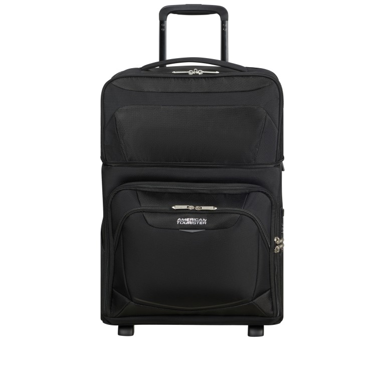 Koffer Summerride Upright Underseater expandable Black, Farbe: schwarz, Marke: American Tourister, EAN: 5400520291486, Abmessungen in cm: 40x36x20, Bild 2 von 17