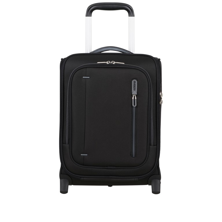Koffer Cloudrider Upright S Jet Black, Farbe: schwarz, Marke: American Tourister, EAN: 5400520416940, Abmessungen in cm: 30x40x20, Bild 13 von 13