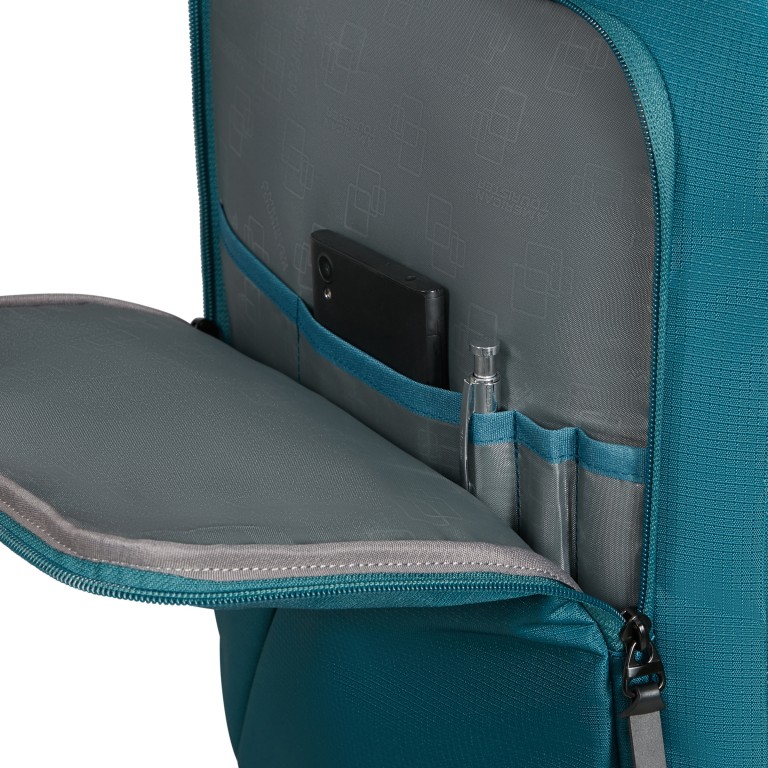 Rucksack Take2Cabin Casual Backpack M mit Laptopfach 15.6 Zoll Totally Teal, Farbe: blau/petrol, Marke: American Tourister, EAN: 5400520379962, Abmessungen in cm: 20x45x36, Bild 9 von 15