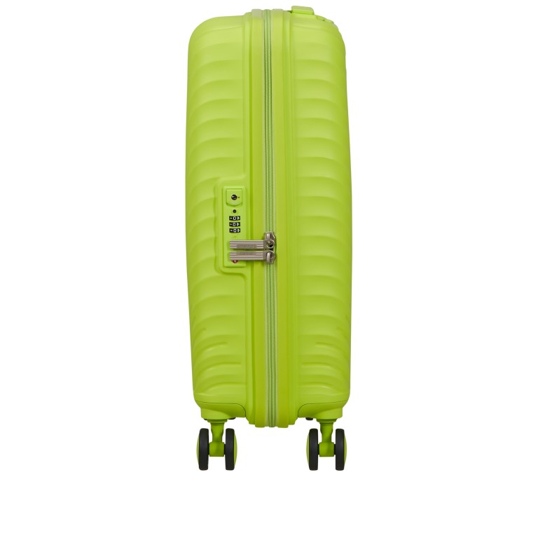 Koffer Diablast Spinner 55 IATA-Maß Hyper Lime, Farbe: grün/oliv, Marke: American Tourister, EAN: 5400520401786, Abmessungen in cm: 40x55x20, Bild 3 von 12