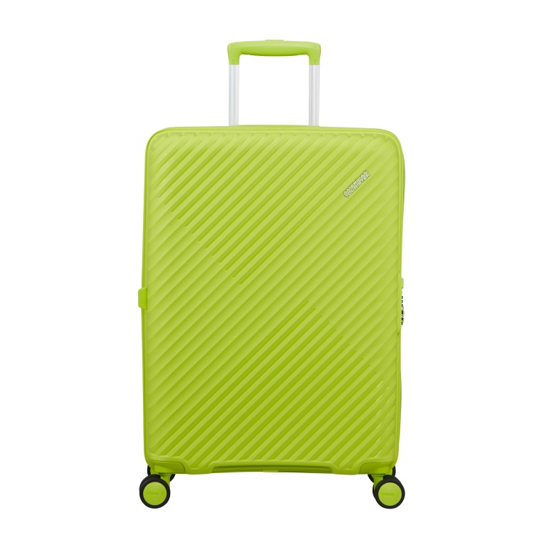 Koffer Diablast Spinner 68 expandable Hyper Lime, Farbe: grün/oliv, Marke: American Tourister, EAN: 5400520401953, Abmessungen in cm: 47x68x31, Bild 1 von 12