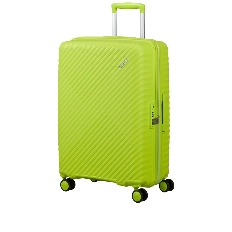 Koffer Diablast Spinner 68 expandable Hyper Lime, Farbe: grün/oliv, Marke: American Tourister, EAN: 5400520401953, Abmessungen in cm: 47x68x31, Bild 2 von 12