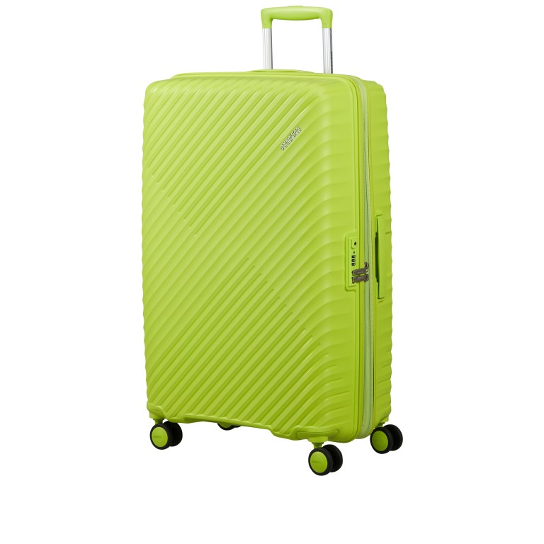 Koffer Diablast Spinner 78 expandable Hyper Lime, Farbe: grün/oliv, Marke: American Tourister, EAN: 5400520402028, Abmessungen in cm: 49x78x31, Bild 2 von 12