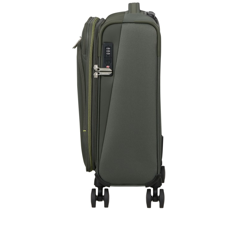 Koffer Wanderlite Spinner S expandable Dark Khaki, Farbe: grün/oliv, Marke: American Tourister, EAN: 5400520376169, Abmessungen in cm: 40x55x23, Bild 3 von 15