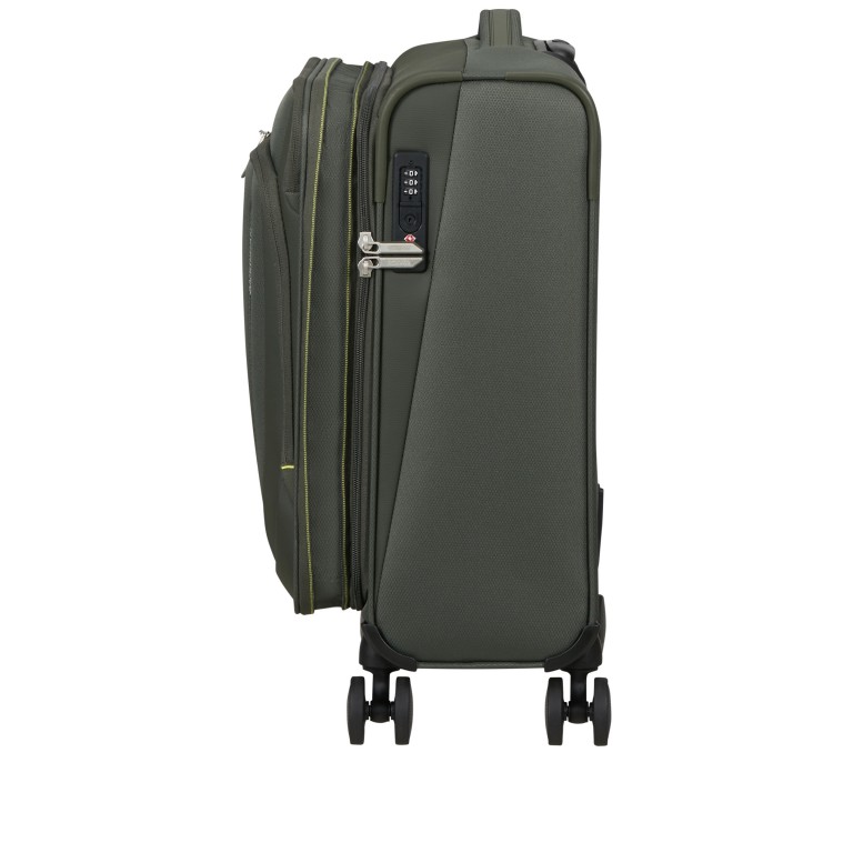 Koffer Wanderlite Spinner S expandable Dark Khaki, Farbe: grün/oliv, Marke: American Tourister, EAN: 5400520376169, Abmessungen in cm: 40x55x23, Bild 4 von 15