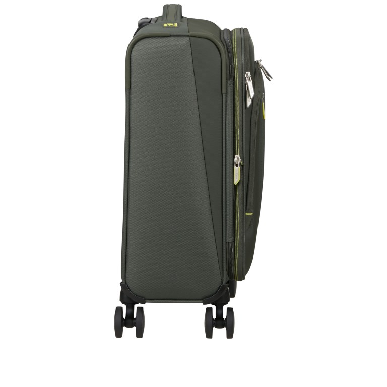 Koffer Wanderlite Spinner S expandable Dark Khaki, Farbe: grün/oliv, Marke: American Tourister, EAN: 5400520376169, Abmessungen in cm: 40x55x23, Bild 6 von 15