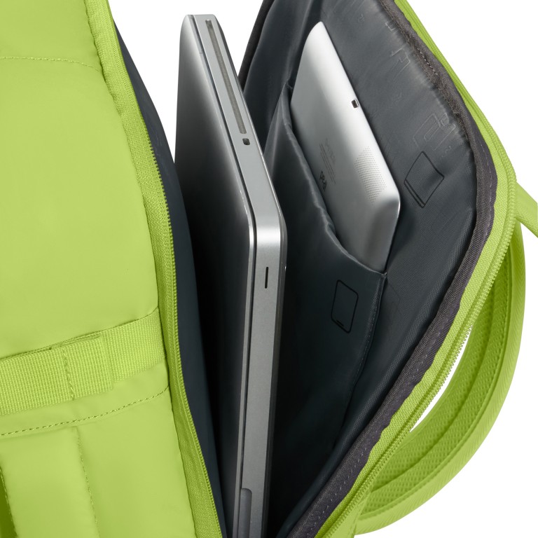 Rucksack Take2Cabin Casual Backpack MS Puff Hyper Lime, Farbe: grün/oliv, Marke: American Tourister, EAN: 5400520415240, Abmessungen in cm: 30x40x20, Bild 9 von 16