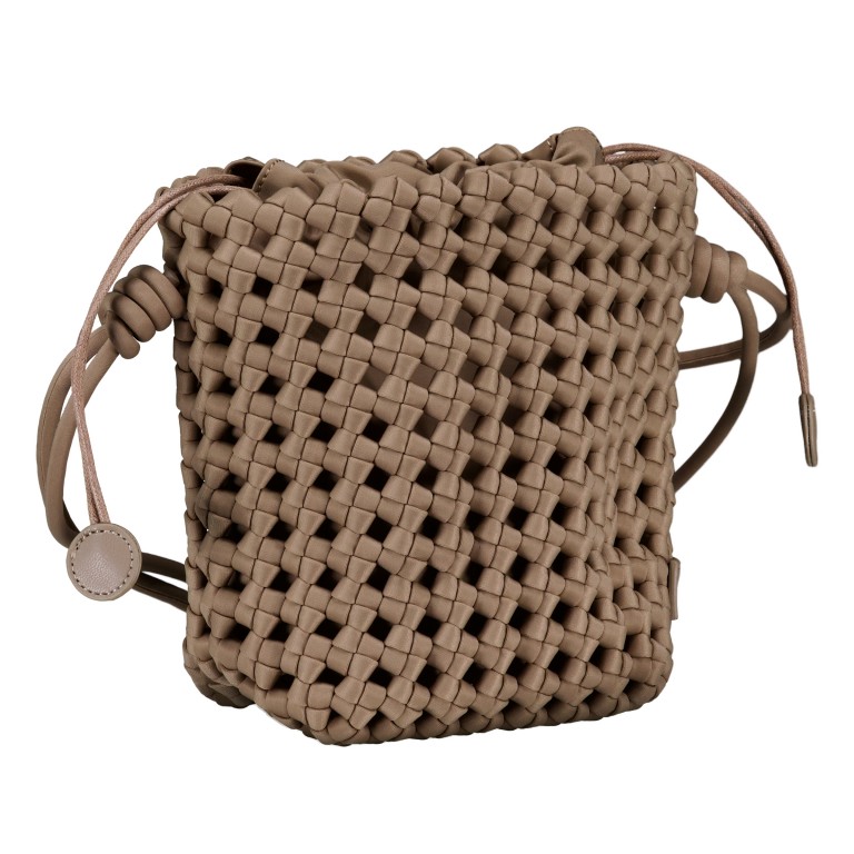 Umhängetasche Raven Bronze, Farbe: taupe/khaki, Marke: blingberlin, Abmessungen in cm: 14x18.5x9, Bild 2 von 6