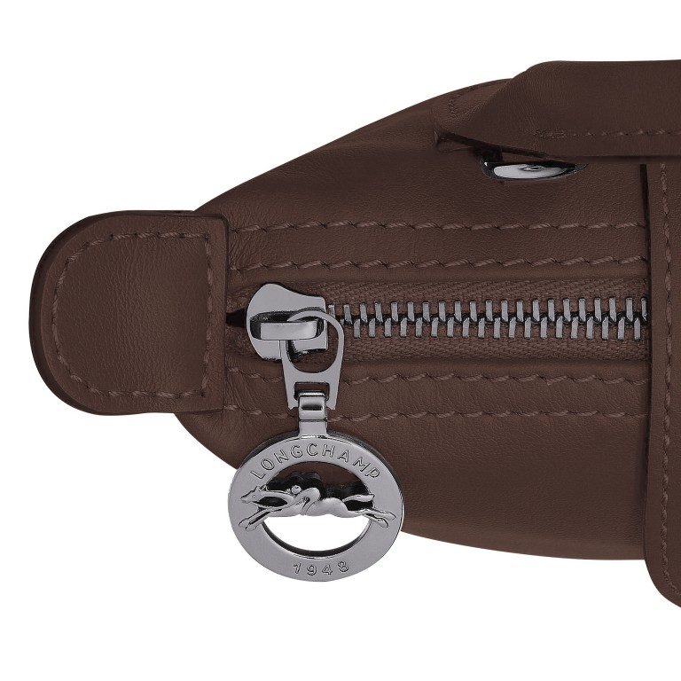 Umhängetasche Le Pliage Xtra XS 987-34205 Mokka, Farbe: braun, Marke: Longchamp, EAN: 3597922912742, Abmessungen in cm: 17x11x5.5, Bild 8 von 8