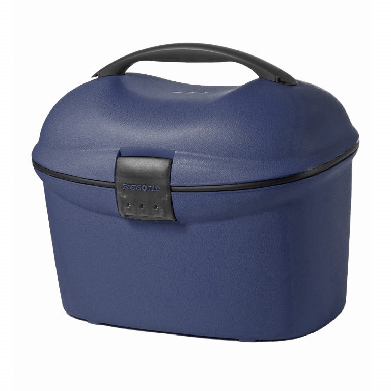 Kosmetikkoffer Cabin Collection Beauty Case Dark Blue, Farbe: blau/petrol, Marke: Samsonite, EAN: 5414847327865, Abmessungen in cm: 36x31x22, Bild 1 von 3