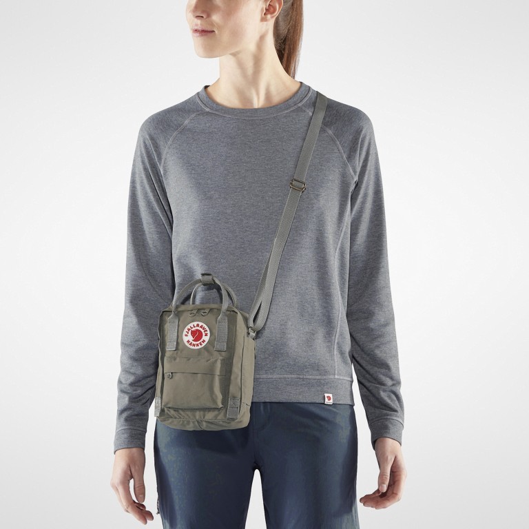 Umhängetasche Kånken Sling Clay, Farbe: beige, Marke: Fjällräven, EAN: 7323450644420, Abmessungen in cm: 15x20x11, Bild 3 von 10