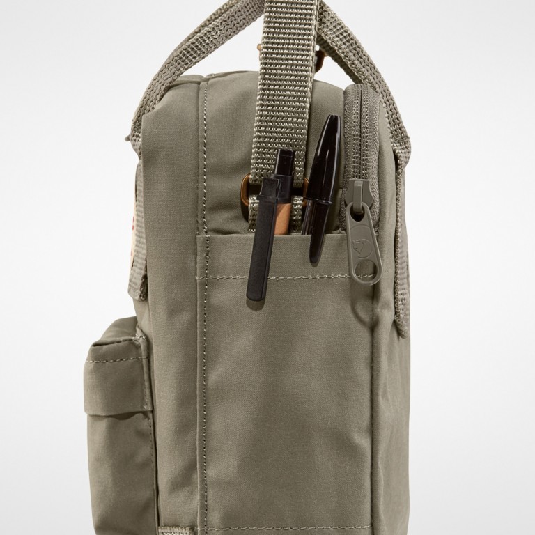 Umhängetasche Kånken Sling Frost Green, Farbe: grün/oliv, Marke: Fjällräven, EAN: 7323450582579, Abmessungen in cm: 15x20x11, Bild 10 von 10
