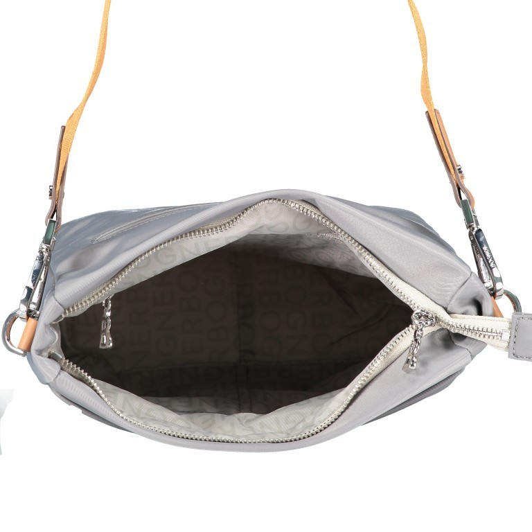Umhängetasche Klosters Juna, Farbe: schwarz, grau, blau/petrol, cognac, rosa/pink, beige, Marke: Bogner, Abmessungen in cm: 23x23.5x9, Bild 6 von 8
