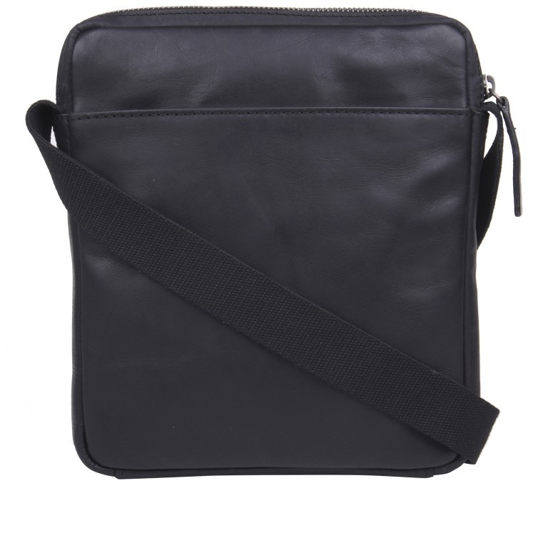 Umhängetasche Brick Lane Shoulderbag Marcus XSVZ Black, Farbe: schwarz, Marke: Strellson, EAN: 4048835074144, Abmessungen in cm: 21.5x25x4, Bild 3 von 7