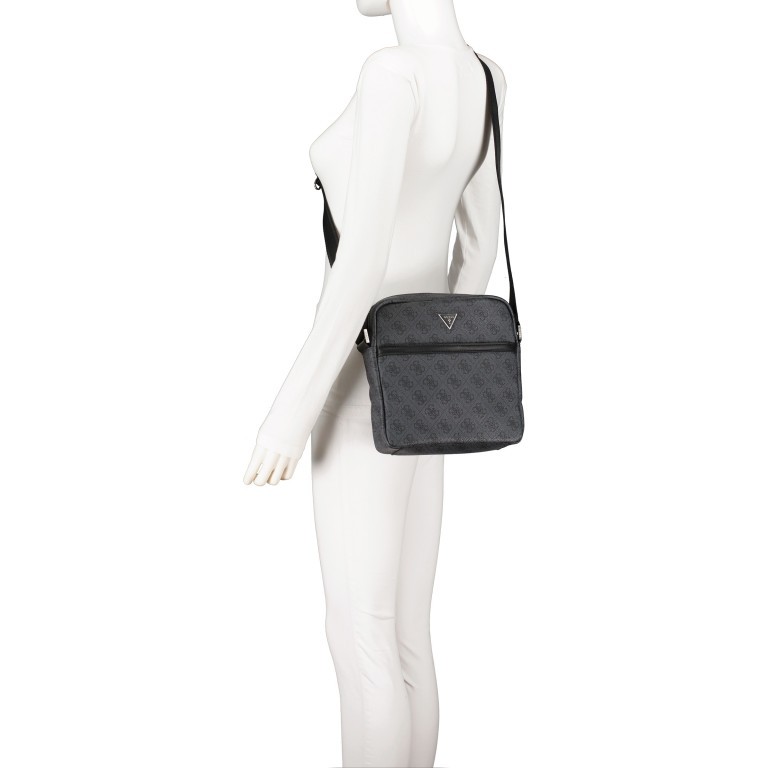 Umhängetasche Vezzola Military Green Black, Farbe: grün/oliv, Marke: Guess, EAN: 7622078993621, Abmessungen in cm: 22x22x6, Bild 4 von 7