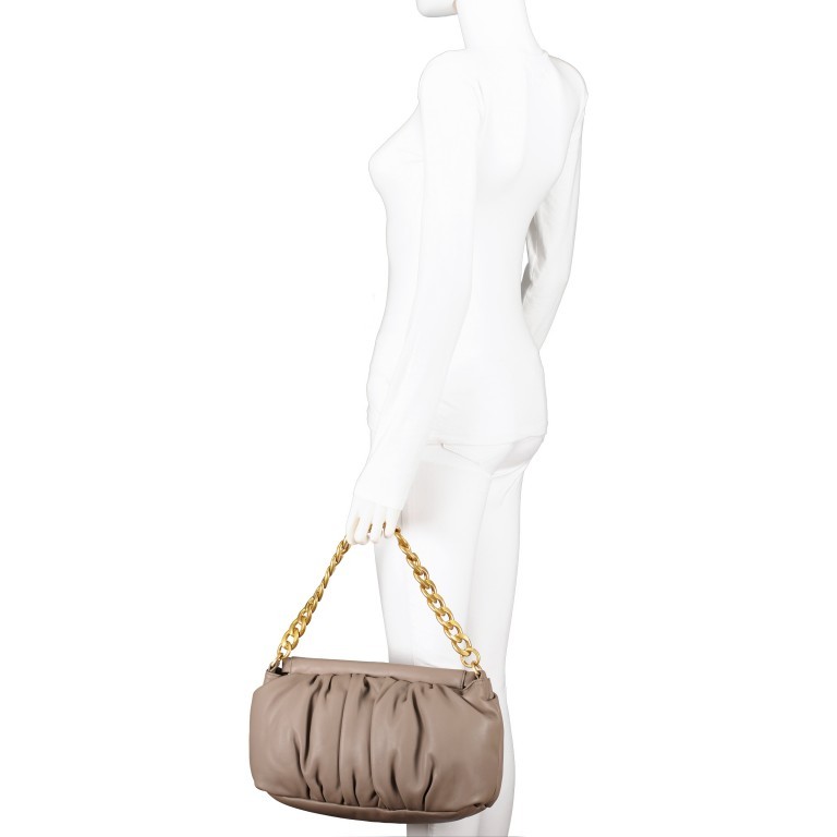 Umhängetasche / Clutch Soft Volume Lucy Silky Leather Rose Pink, Farbe: rosa/pink, Marke: Les Visionnaires, EAN: 4260711672002, Abmessungen in cm: 40.5x19x10, Bild 5 von 9