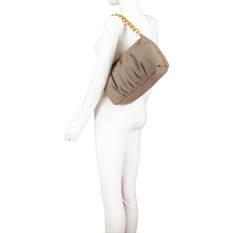Umhängetasche / Clutch Soft Volume Lucy Silky Leather Rose Pink, Farbe: rosa/pink, Marke: Les Visionnaires, EAN: 4260711672002, Abmessungen in cm: 40.5x19x10, Bild 6 von 9