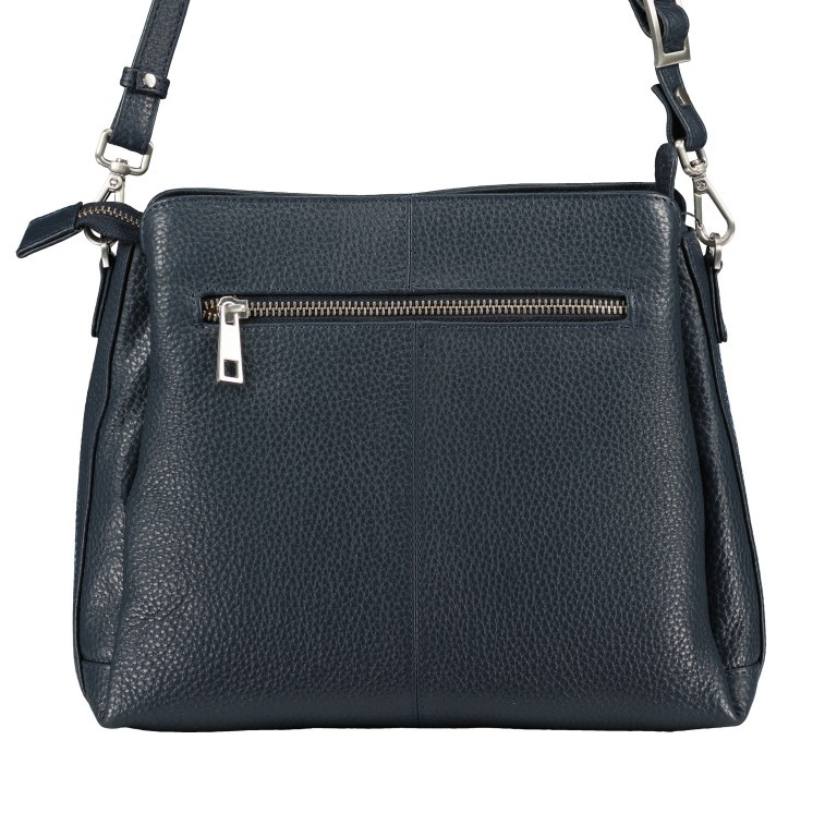 Umhängetasche Como M 31 Blau, Farbe: blau/petrol, Marke: Flanigan, EAN: 4035486011901, Abmessungen in cm: 26x22x9, Bild 3 von 6