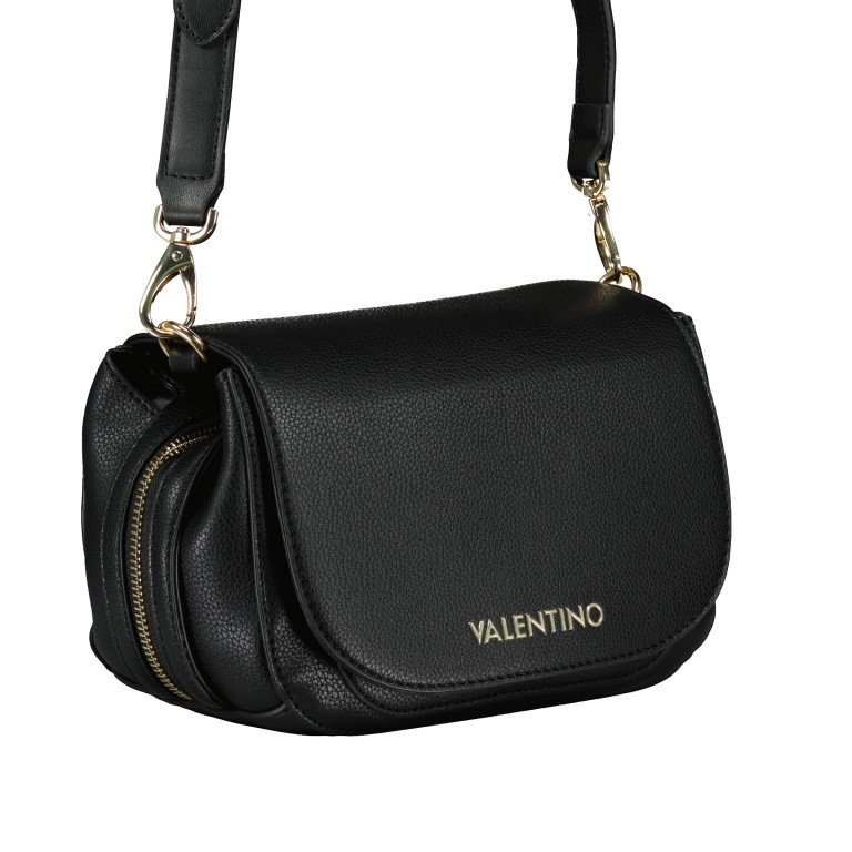 Umhängetasche Arepa Nero, Farbe: schwarz, Marke: Valentino Bags, EAN: 8058043786278, Abmessungen in cm: 24x15x10.5, Bild 2 von 7
