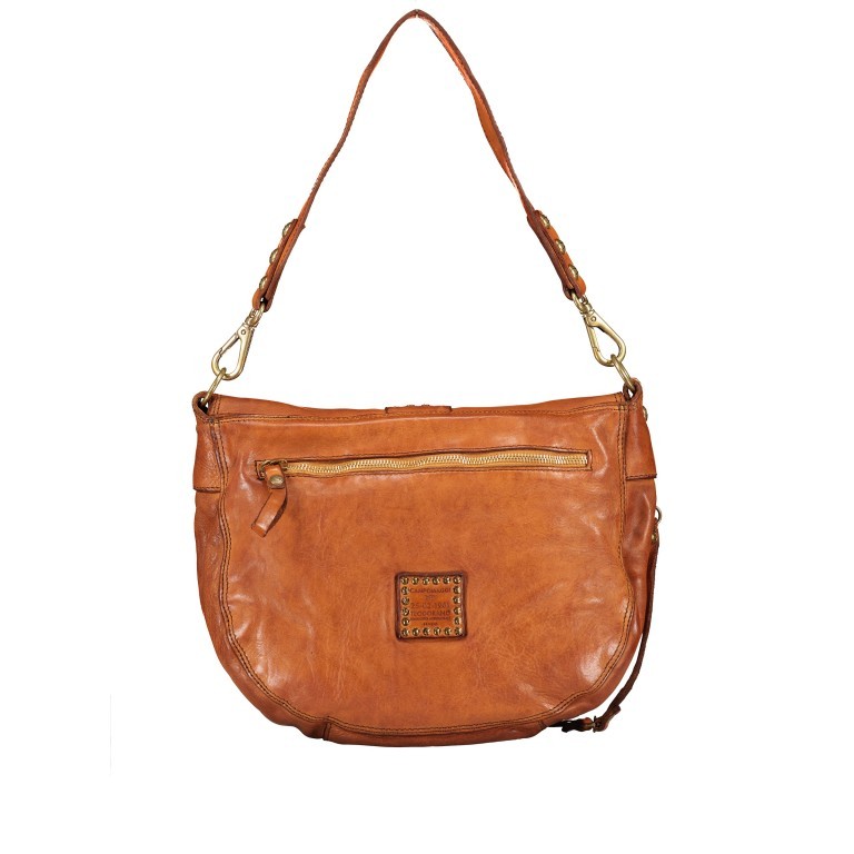 Satteltasche Nemi Cognac, Farbe: cognac, Marke: Campomaggi, EAN: 8054302939317, Abmessungen in cm: 29x22x9, Bild 3 von 7