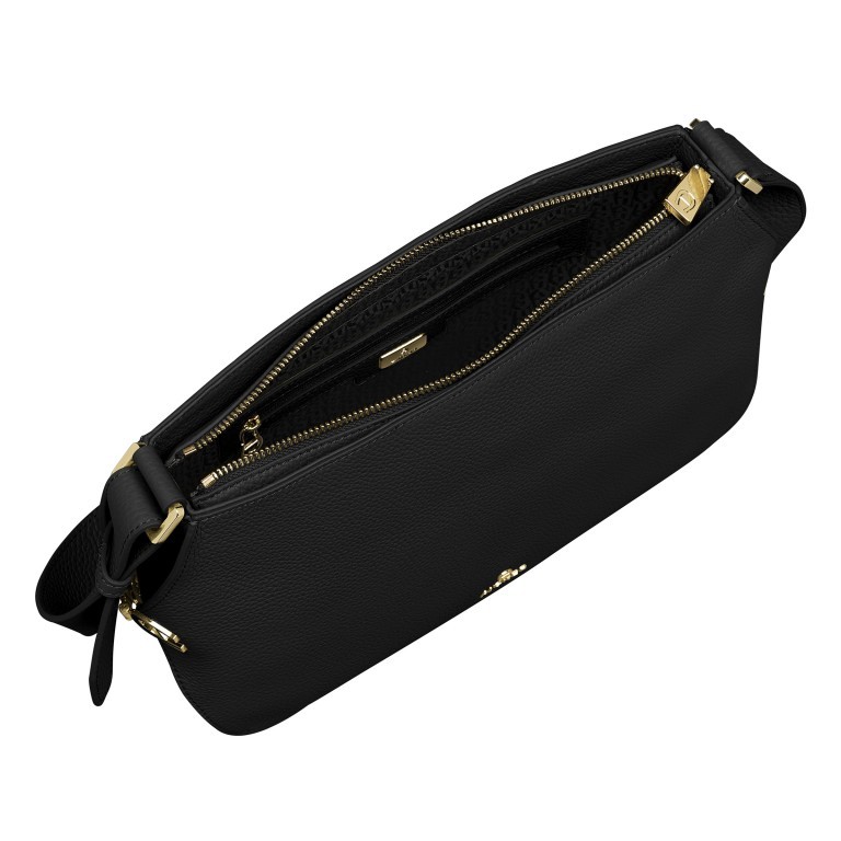 Umhängetasche Milano M 132-323 Black, Farbe: schwarz, Marke: AIGNER, EAN: 4055539448690, Abmessungen in cm: 34x22.5x8.5, Bild 7 von 7