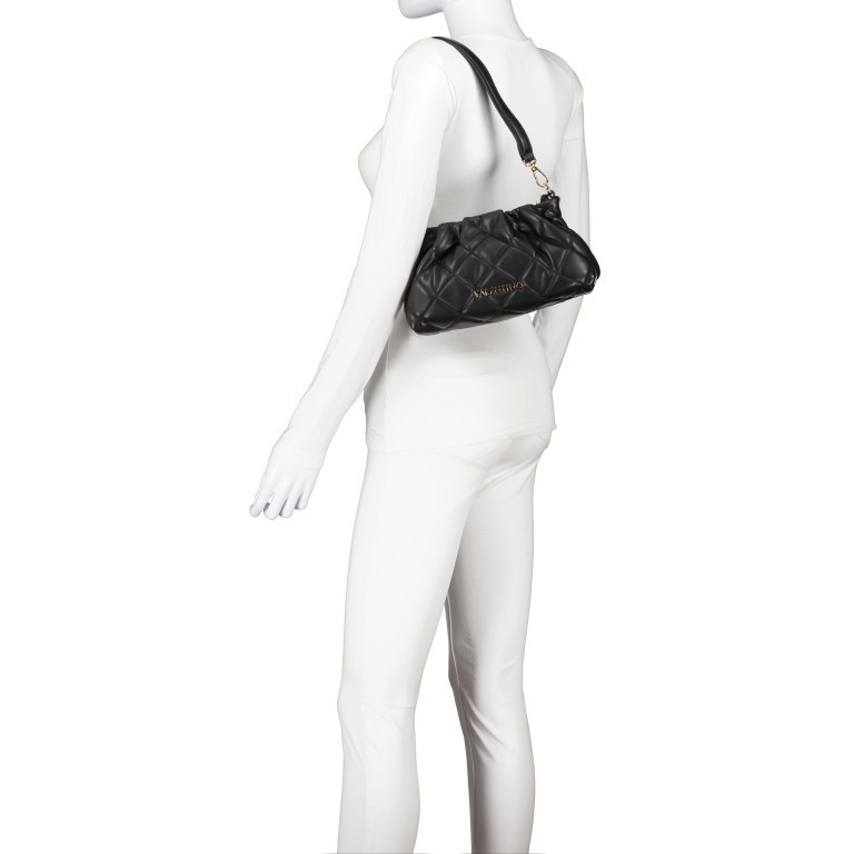 Umhängetasche Ocarina Nero, Farbe: schwarz, Marke: Valentino Bags, EAN: 8058043890227, Abmessungen in cm: 25x13.5x9, Bild 5 von 8