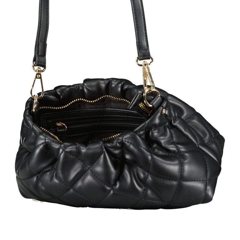 Umhängetasche Ocarina Nero, Farbe: schwarz, Marke: Valentino Bags, EAN: 8058043890227, Abmessungen in cm: 25x13.5x9, Bild 8 von 8