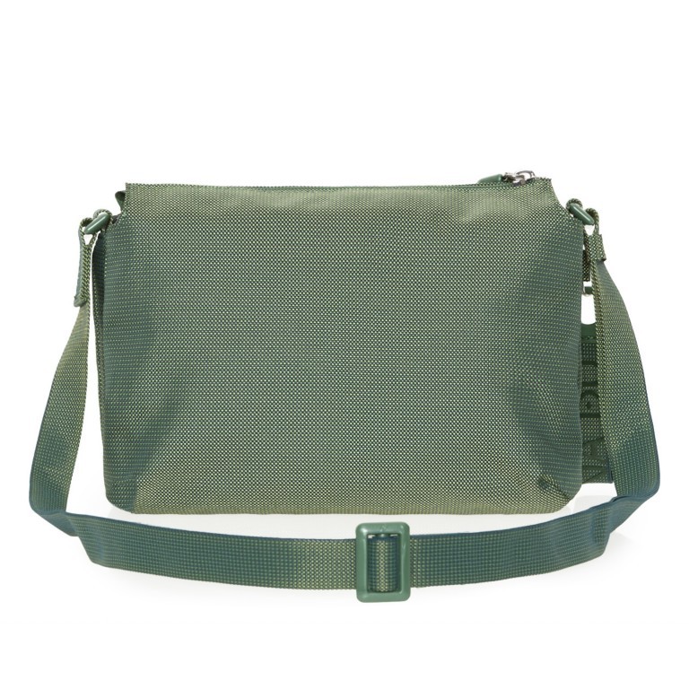 Umhängetasche MD20 QMT32, Farbe: grau, blau/petrol, taupe/khaki, grün/oliv, weiß, Marke: Mandarina Duck, Abmessungen in cm: 24.5x17x8, Bild 3 von 6