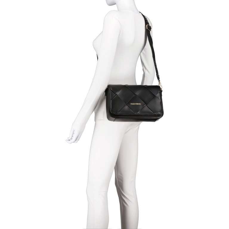 Umhängetasche Ibiza Off White, Farbe: beige, Marke: Valentino Bags, EAN: 8058043928623, Abmessungen in cm: 28x18x7, Bild 5 von 6