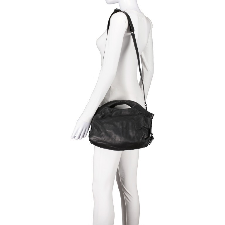Umhängetasche Grandma's Luxury Club Mrs. Macaron Black Smoke, Farbe: schwarz, Marke: Aunts & Uncles, EAN: 4250394990371, Abmessungen in cm: 33x20.5x10.5, Bild 5 von 11