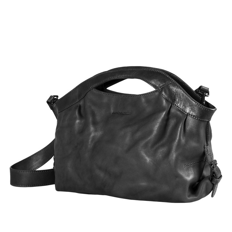 Umhängetasche Grandma's Luxury Club Mrs. Macaron Black Smoke, Farbe: schwarz, Marke: Aunts & Uncles, EAN: 4250394990371, Abmessungen in cm: 33x20.5x10.5, Bild 2 von 11