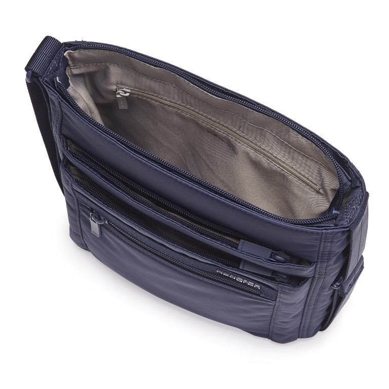 Umhängetasche Inner City Orva mit RFID-Schutz Essence Rattan, Farbe: beige, Marke: Hedgren, EAN: 5413507862630, Abmessungen in cm: 24x25.5x8.5, Bild 7 von 9