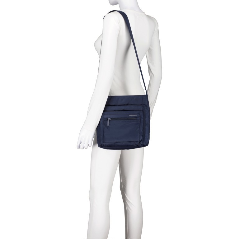 Umhängetasche Inner City Orva mit RFID-Schutz Essence Rattan, Farbe: beige, Marke: Hedgren, EAN: 5413507862630, Abmessungen in cm: 24x25.5x8.5, Bild 5 von 9