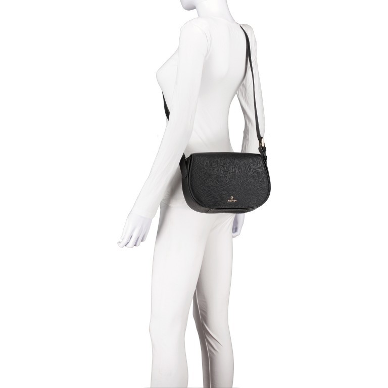 Satteltasche Ivy Ink, Farbe: blau/petrol, Marke: AIGNER, EAN: 4055539512520, Abmessungen in cm: 25x17x7, Bild 4 von 5