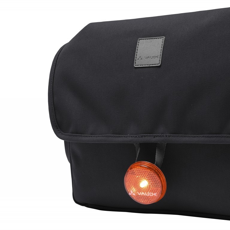 Umhängetasche Coreway Shoulder Bag Volumen 6 Liter Black, Farbe: schwarz, Marke: Vaude, EAN: 4062218661288, Abmessungen in cm: 30x23x7, Bild 10 von 10