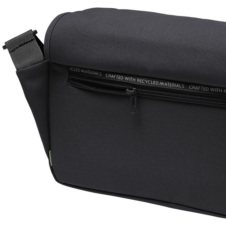 Umhängetasche Coreway Shoulder Bag Volumen 6 Liter Black, Farbe: schwarz, Marke: Vaude, EAN: 4062218661288, Abmessungen in cm: 30x23x7, Bild 9 von 10