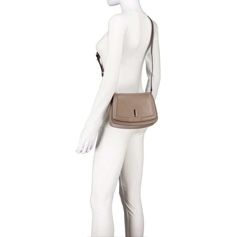 Umhängetasche Ariell Saddle Bag Medium Beige, Farbe: taupe/khaki, Marke: Boss, EAN: 4063539993676, Abmessungen in cm: 22.5x17x8.5, Bild 4 von 5