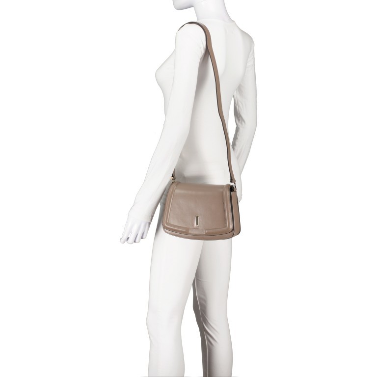 Umhängetasche Ariell Saddle Bag Medium Beige, Farbe: taupe/khaki, Marke: Boss, EAN: 4063539993676, Abmessungen in cm: 22.5x17x8.5, Bild 3 von 5