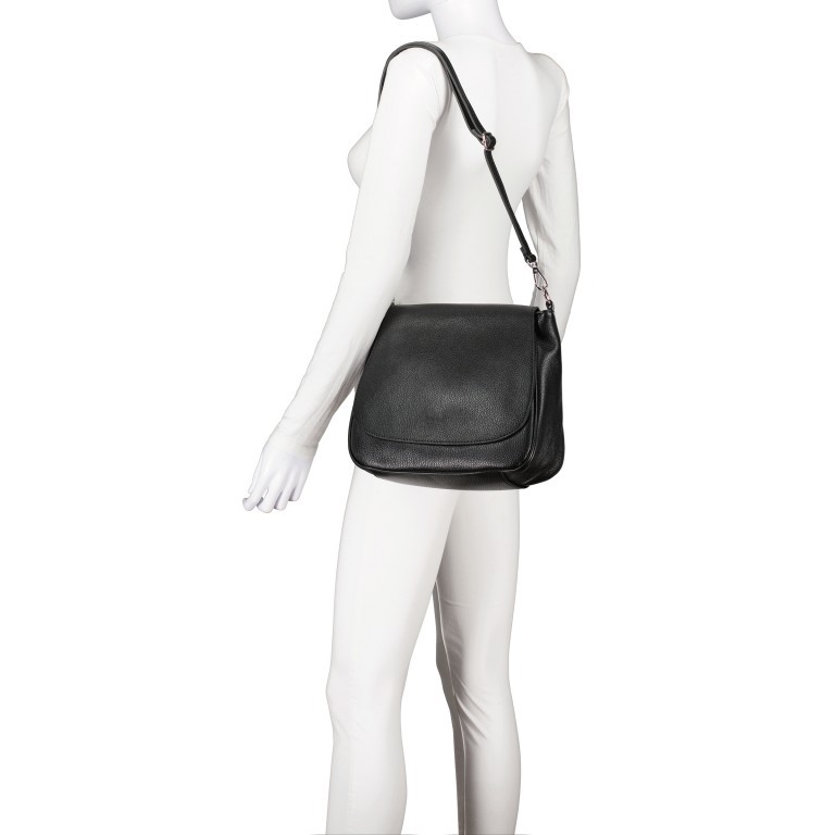 Satteltasche mit drei Riemen, Marke: Hausfelder Manufaktur, Abmessungen in cm: 29x23x10.5, Bild 5 von 7