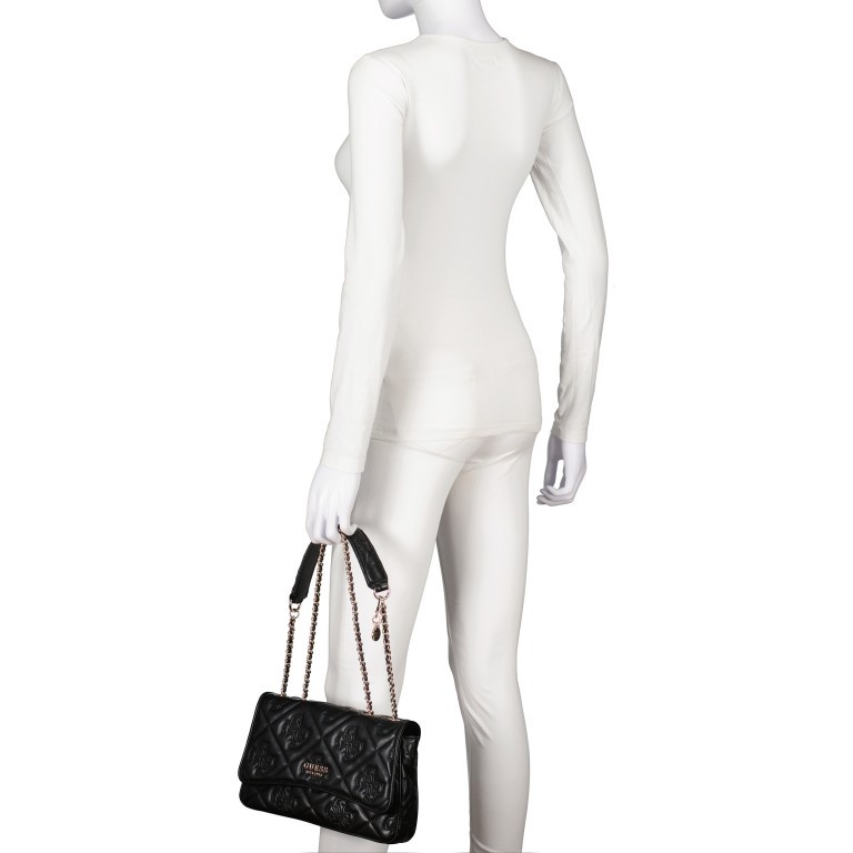 Umhängetasche Marieke Big Logo Light Beige, Farbe: rosa/pink, Marke: Guess, EAN: 0190231817789, Abmessungen in cm: 28x17.5x5, Bild 4 von 7