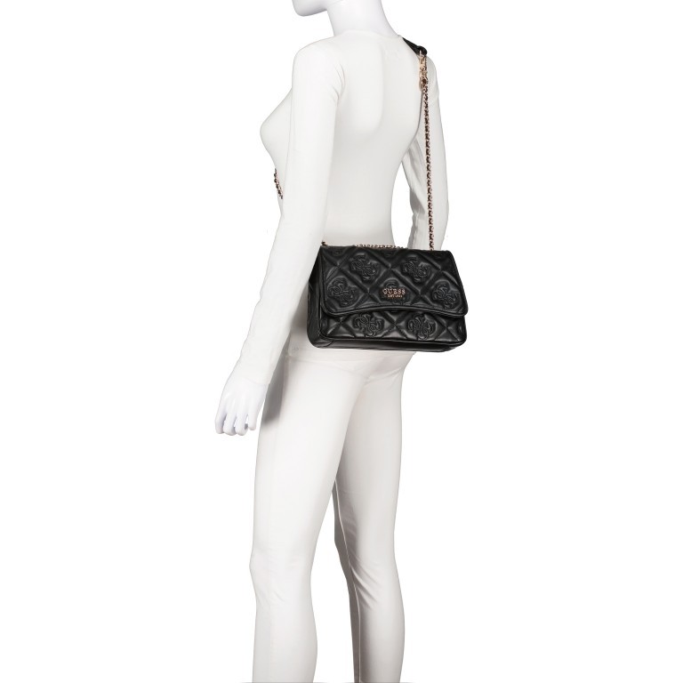 Umhängetasche Marieke Big Logo Light Beige, Farbe: rosa/pink, Marke: Guess, EAN: 0190231817789, Abmessungen in cm: 28x17.5x5, Bild 6 von 7