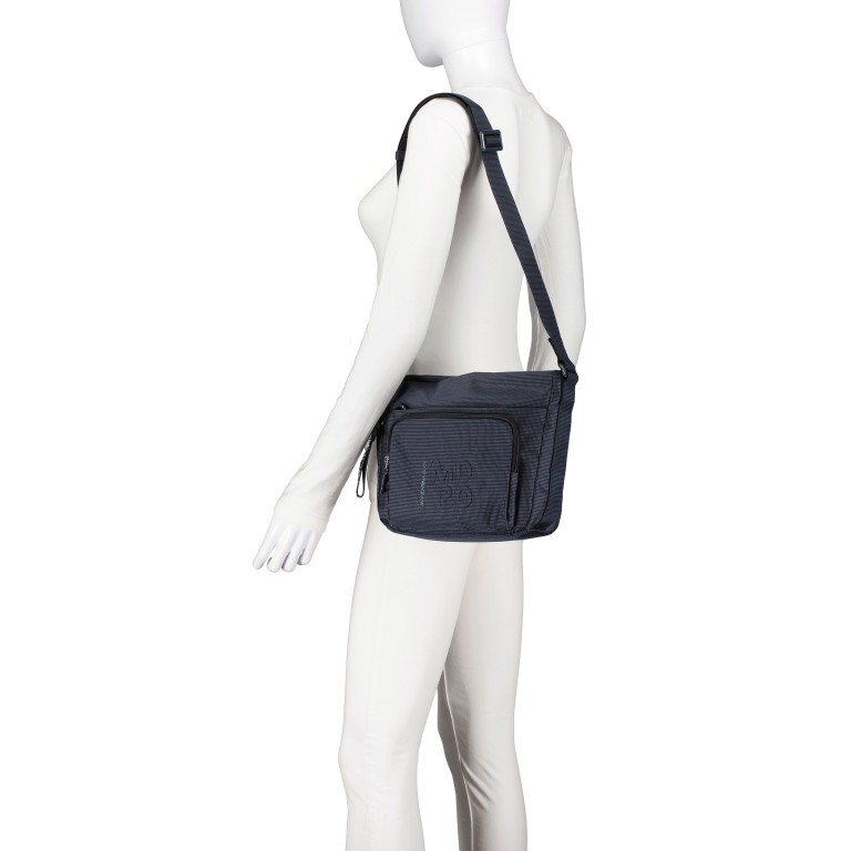 Umhängetasche MD20 QMT43, Marke: Mandarina Duck, Abmessungen in cm: 26x22.5x8.5, Bild 4 von 6