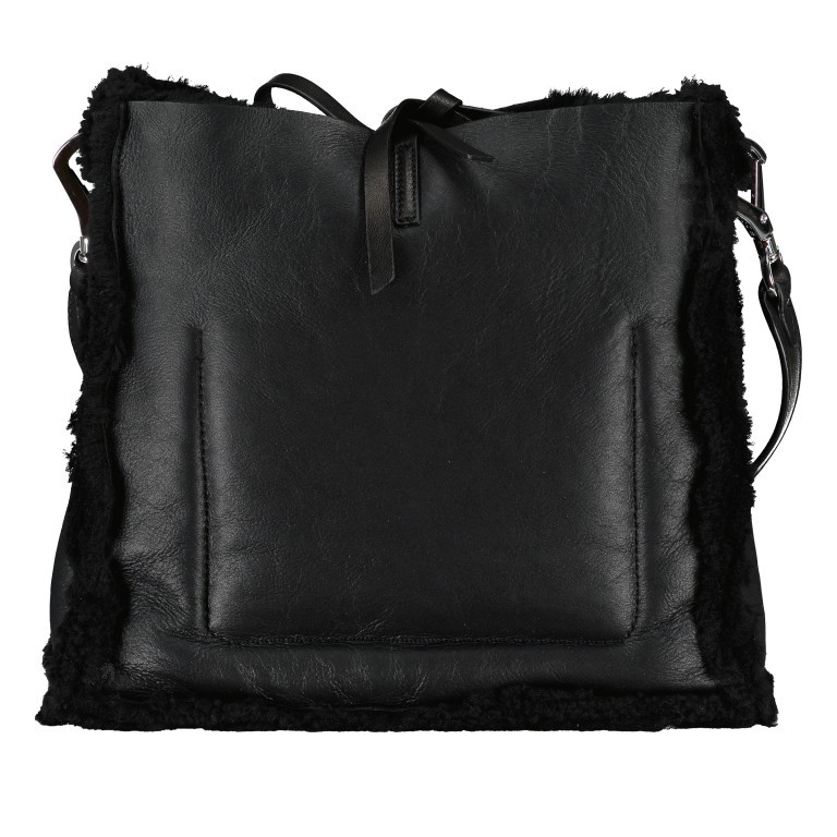 Umhängetasche Shearling Casharel Raquel S mit Wendefunktion, Marke: Abro, Abmessungen in cm: 29x27x7, Bild 3 von 8